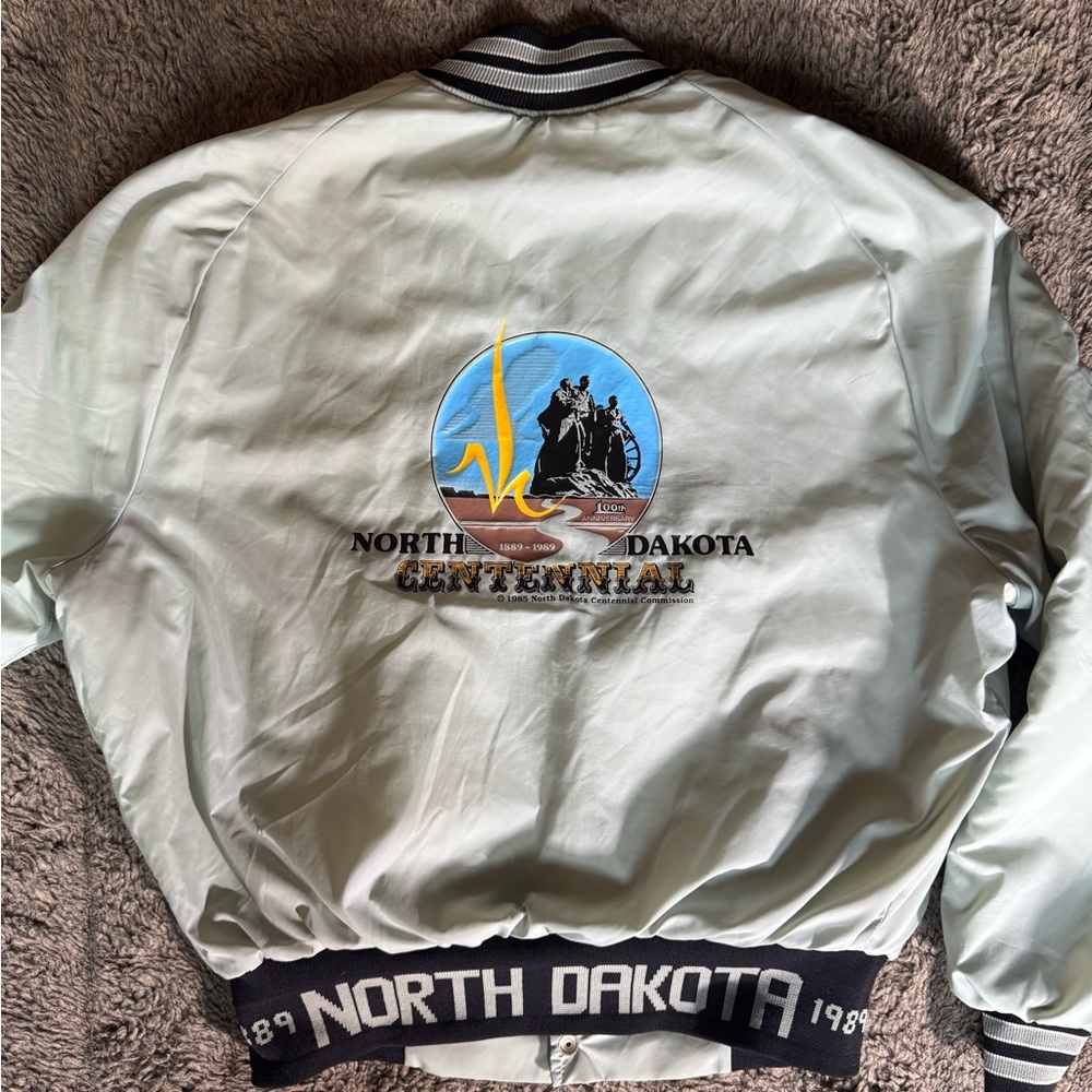 North Dakota 1889-1989 Centennial Vintage Jacket